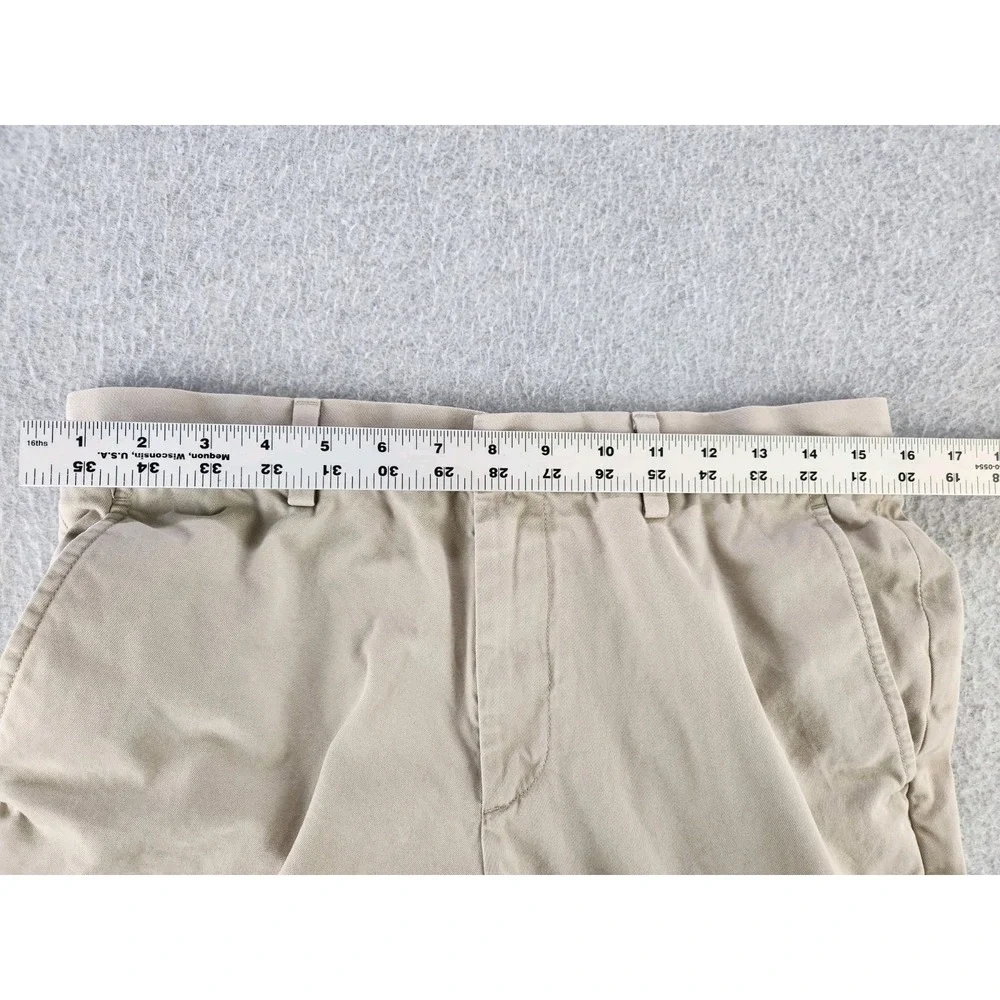 Banana Republic Pants Mens‎ 32x30 Khaki Chino Beige Flat Front Classic Slacks